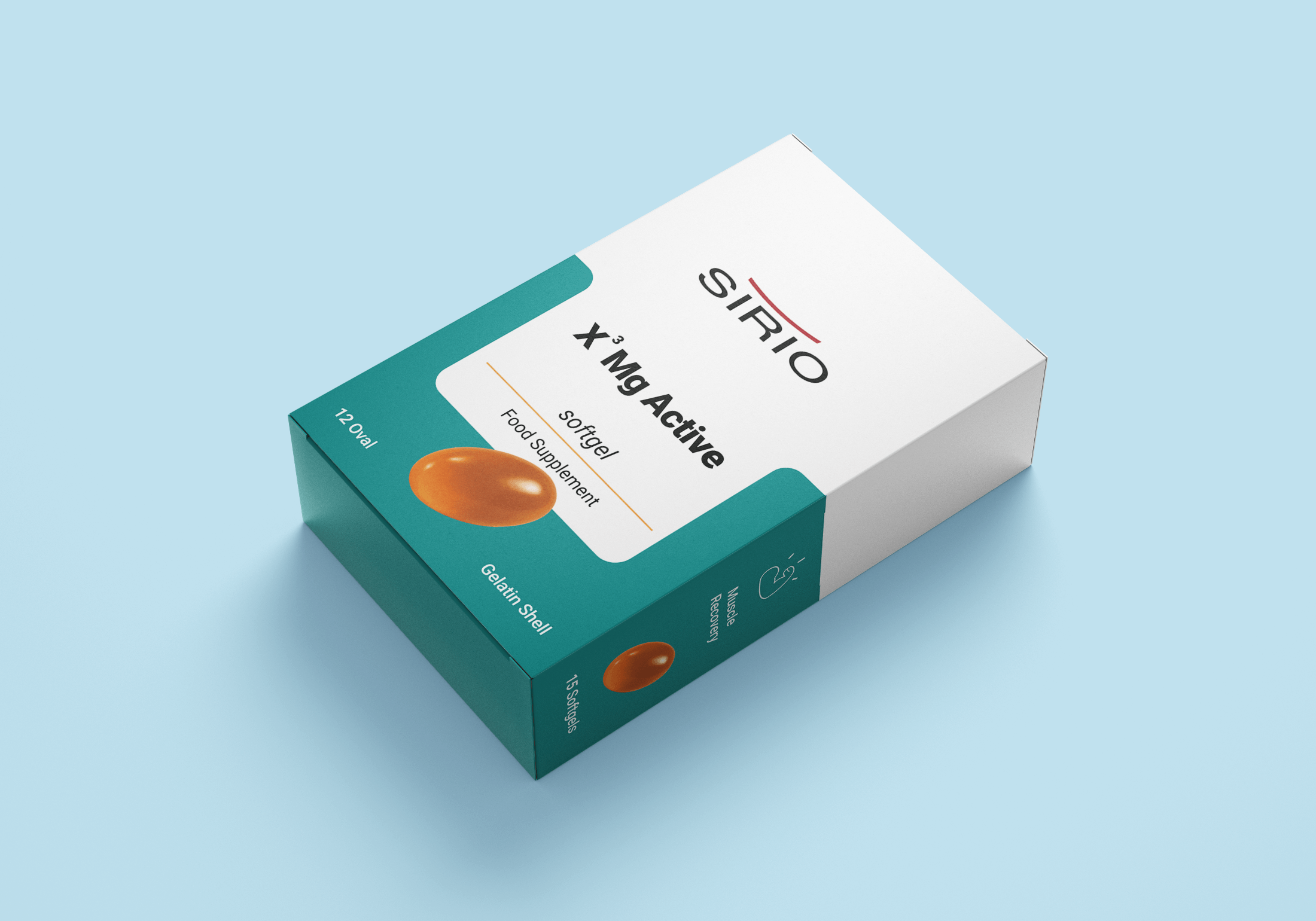 Sirio X3 Mg Active: pudelko