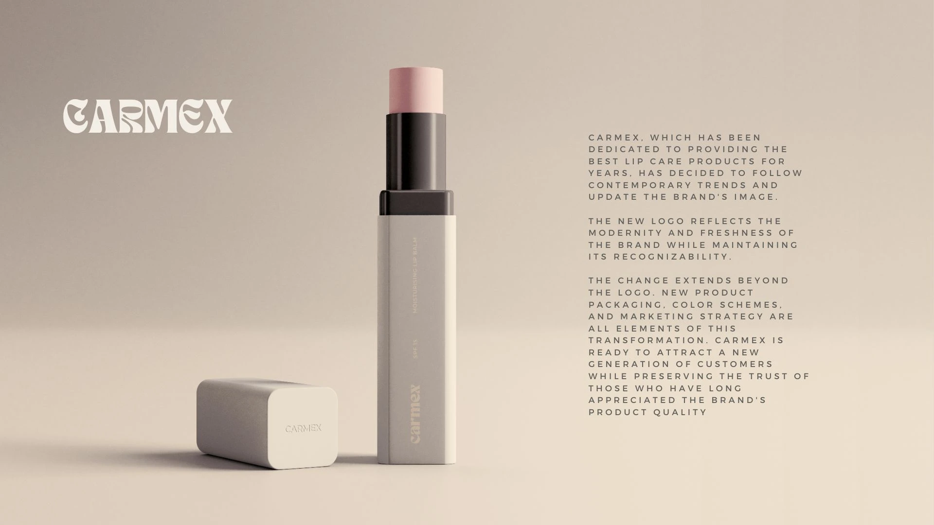 Carmex: nowy design